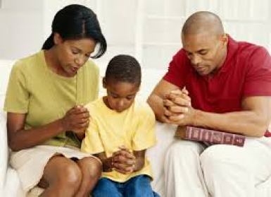 family-pray