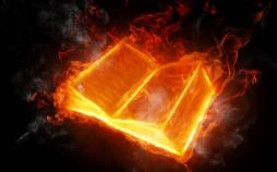 fiery bible