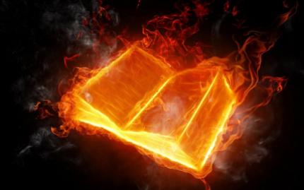 fiery bible